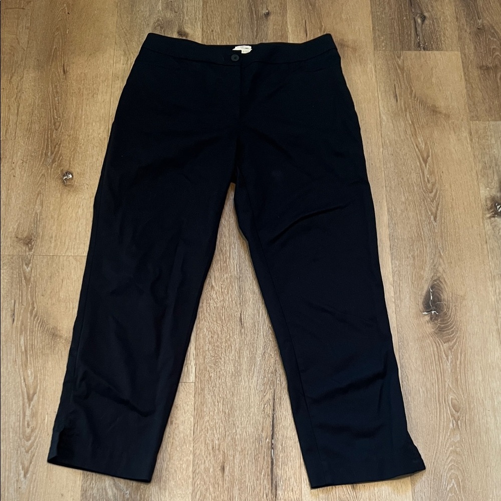 Talbots 8 Curvy Black Pants